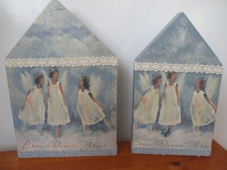 Domček s anjelikmi,cena spolu, 