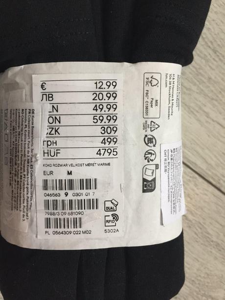 Panske boxerky m, 3ks, h&m,m