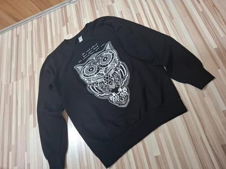 Mikina s obrázkom sovy, s