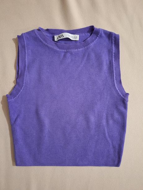 Zara upletový top, zara,s