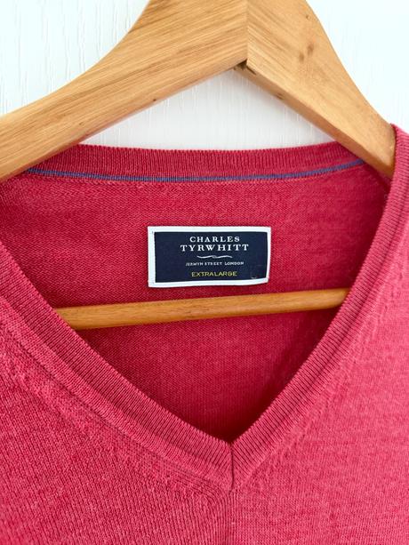 Sveter charles tyrwhitt merino vlna, xl