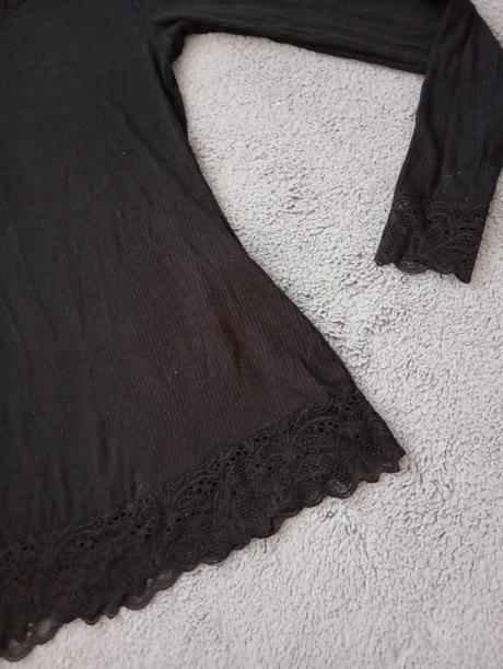 Tričko s čipkou, m