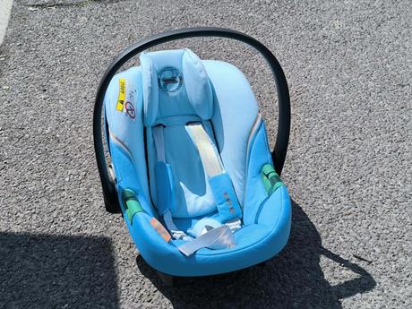 Autosedačka vajíčko cybex aton s2 i-size beach blu, cybex