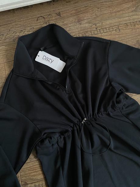 Teplákové / mikinové šaty, s