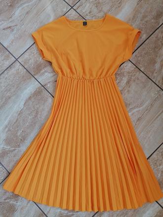 Oranžové šaty, 38, 38