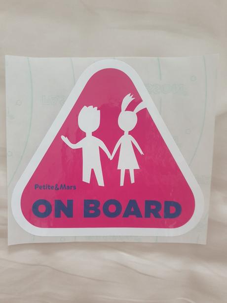 Nalepka baby on board,