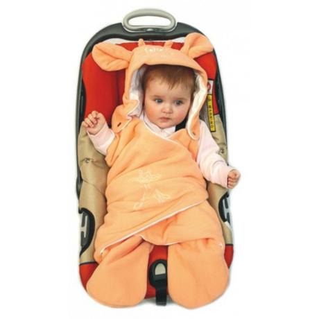 Zavinovačka kapucňa - béžová medvedík letná,