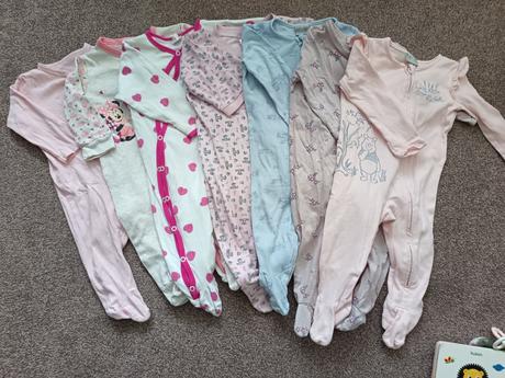 Pyžamo 7ks, č. 74, 6-9 mesiacov, disney,74