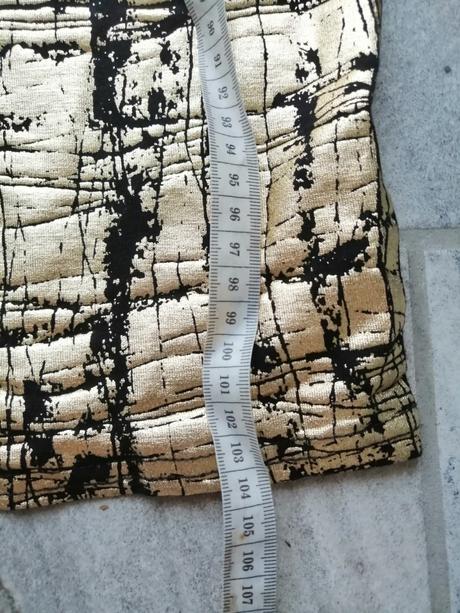 Zlaté šaty club l,vxs-s, elastické, s