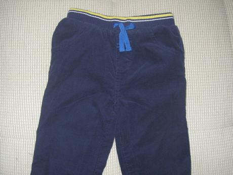 Menčestrové nohavice podšité, f&f,86