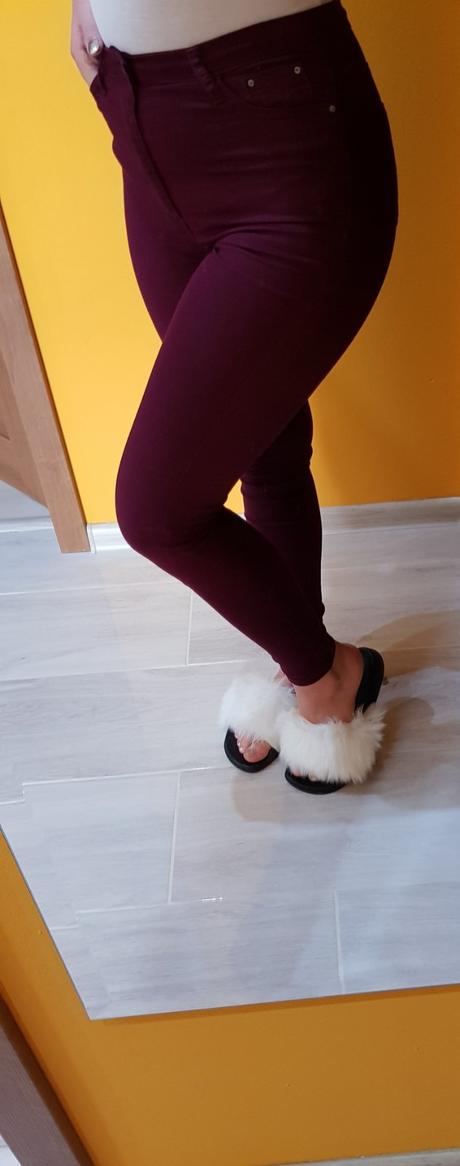 Bordové nohavice goodies, 36