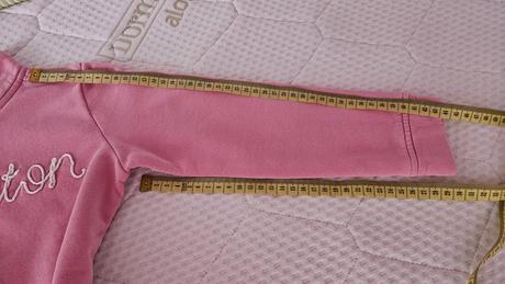 Ružová mikina benetton veľ 122, benetton,122