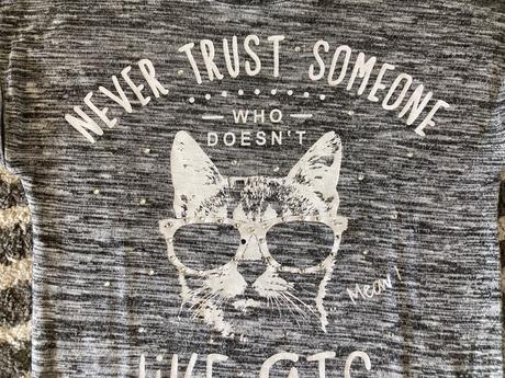 Úpletové mačičkové tričko, 140