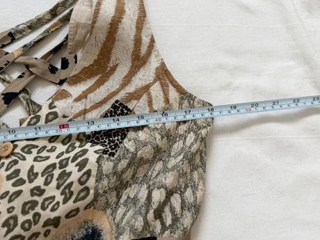 Jedinečné vintage šaty jean claire, safari, l