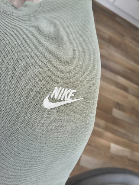 Nike mint bavlnená oversize mikina, nike
