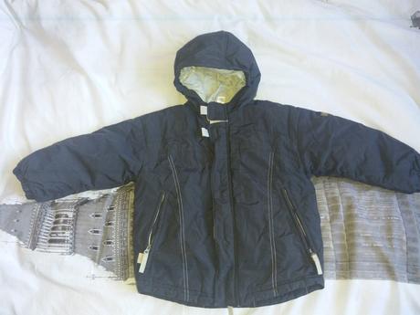 Zimná bundička - decathlon - nosená 1sezonu, decathlon,98