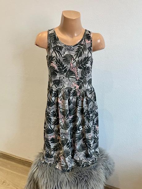 Dievčenské letné šaty h&m (8-10r.), h&m,134