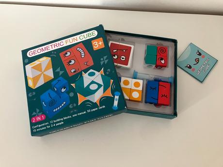 Montessori geometric fun cube, 