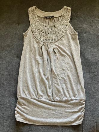 Krasny strieborny top s kamienkami, dorothy perkins,38