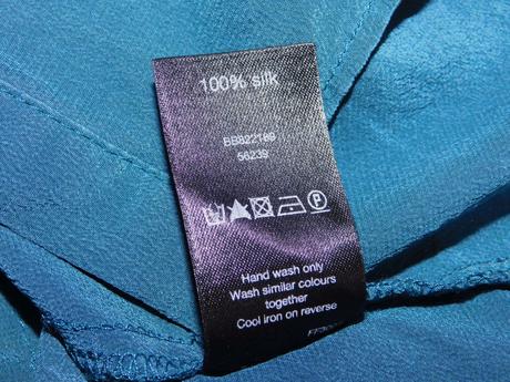 Pekna hodvabna bluzka, f&f,46