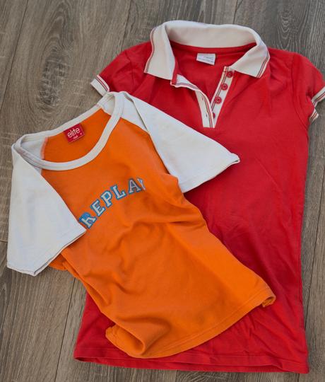 2x tričko, xs, next, replay, next,158