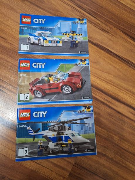 Lego city 60138 naháňčka,