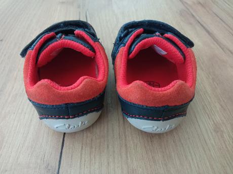 Kožené clarks capačky topánočky, clarks,19