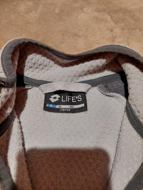 Siva mikina zn.lotto, lotto,128