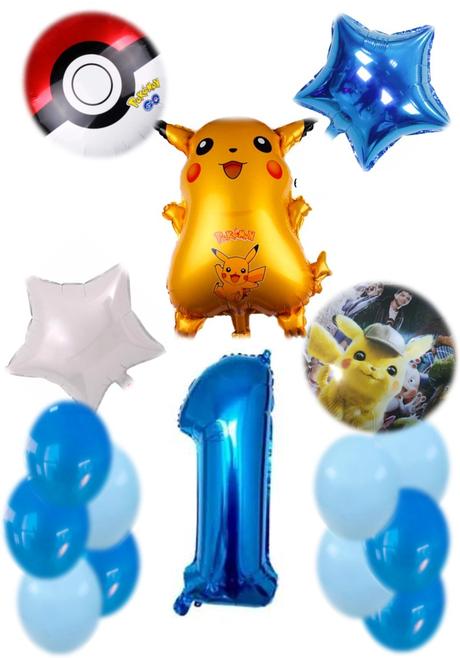 Balóny pokémon - až 16 kusov,