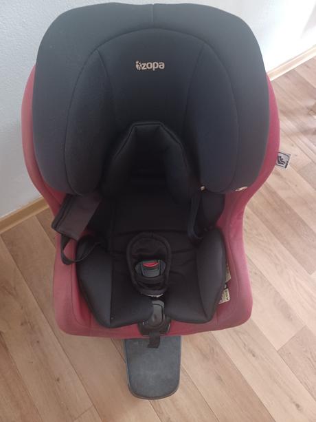 Detska autosedacka, zopa