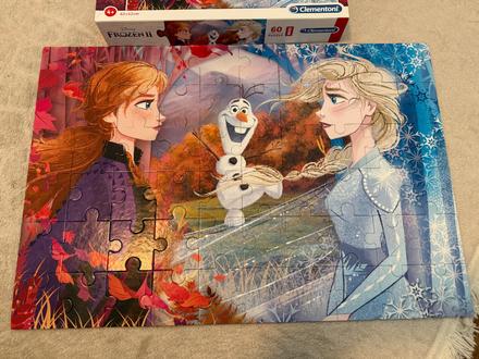 Frozen ii supercolor puzzle 60,