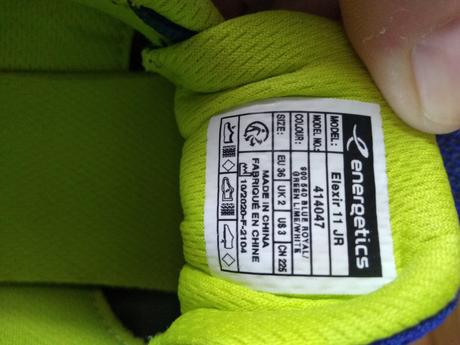 Tenisky energetics, 36