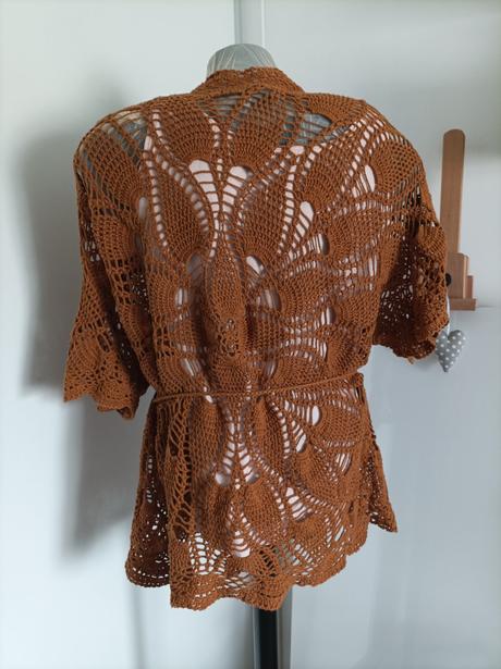 Háčkovany letný sveter, bonprix,46