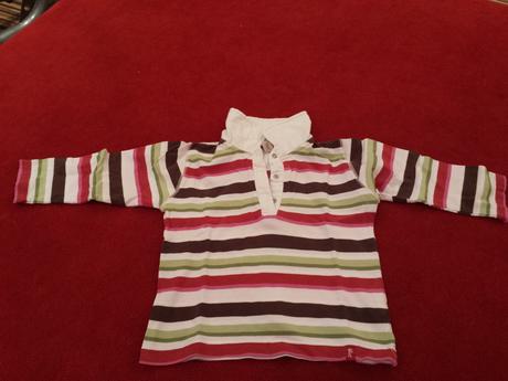 Tricko s dlhym rukavom, h&m,86