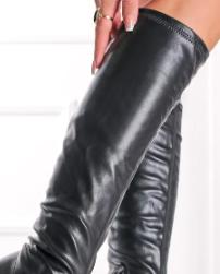 Čižmy s elastickou sárou, 40