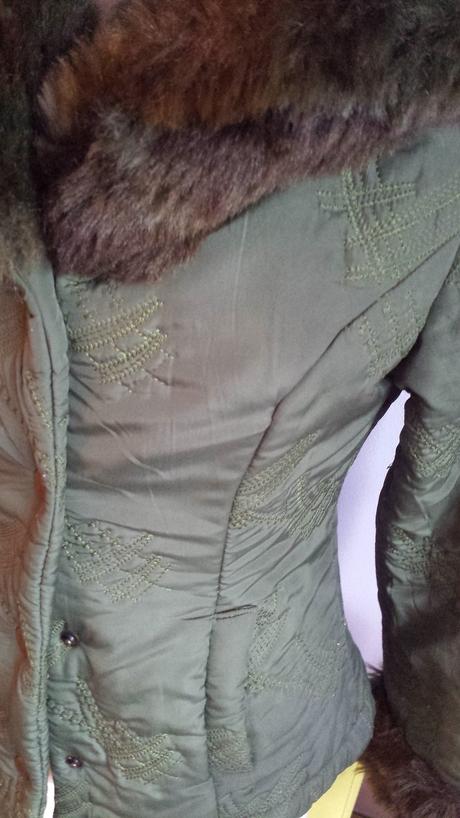 Kožušinovy kabátik, esoline,m