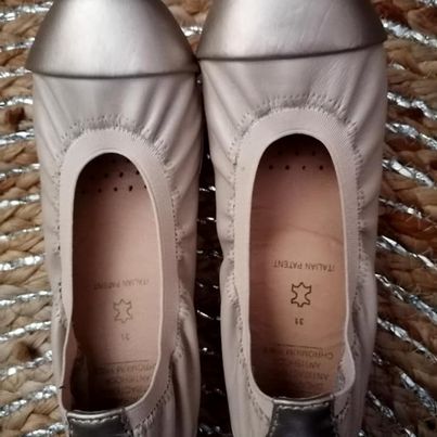 Kožené baleríny, geox,30