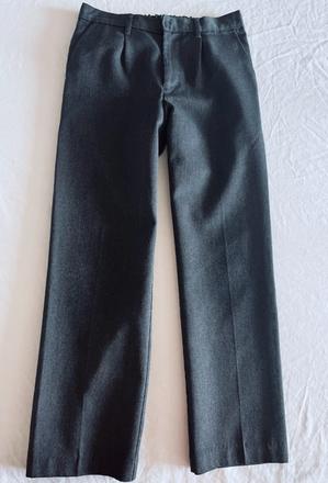 M&s sivé elegantné nohavice vel.134, marks & spencer,134