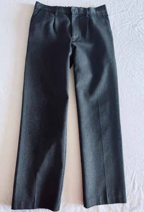 M&s sivé elegantné nohavice vel.134, marks & spencer,134