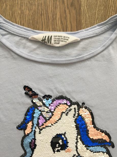 Tričko premieňacie, h&m,110