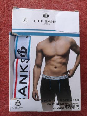 Jeff banks pánske boxerky 2ks veľkosť s, s