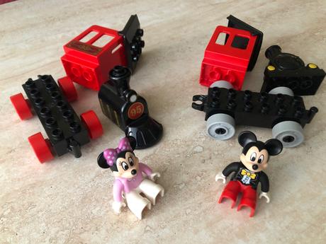 Lego duplo mickey mouse a minnie, top stav, 