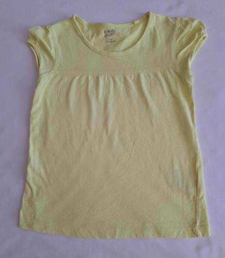 Tričko citrónovožlté, kiki&koko,116