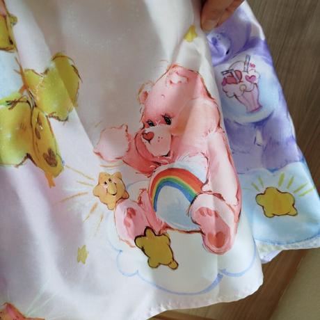 Nádherné šaty h&m s motívom care bears - nové, h&m,134 / 140