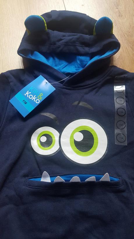 Modrá mikina, kiki&koko,116