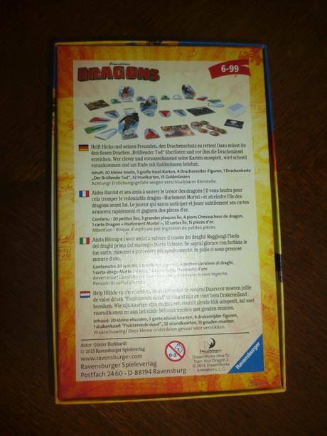 Hra preteky k dračiemu ostrovu - od 6 rokov, 