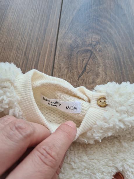 Mikina sobík, fox & bunny,68