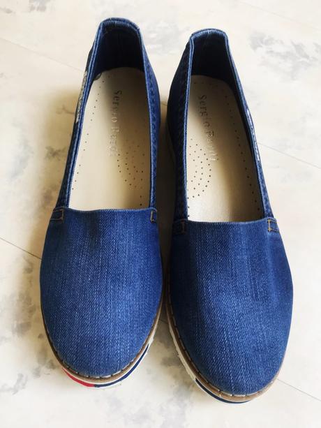 Riflové espadrilky sergio bardi, 40