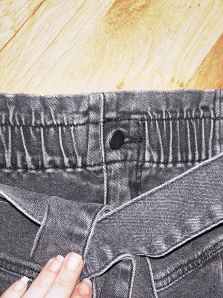 Riflová sukňa, tezenis,s