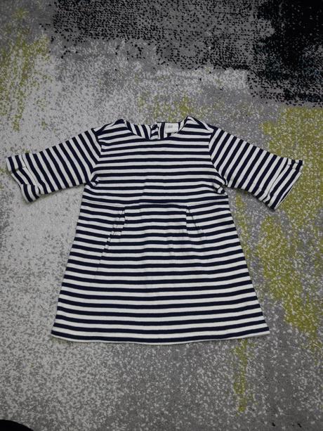 Šaty 9-12 mesiacov, h&m,80
